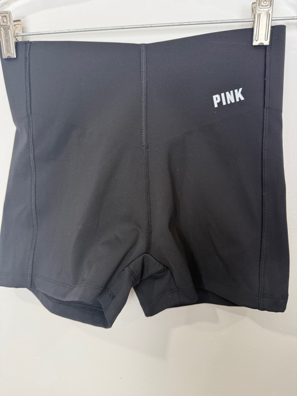 PINK Victoria's Secret Black Athletic Bike Shorts